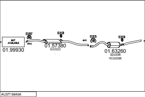 MTS AUST18840A003134