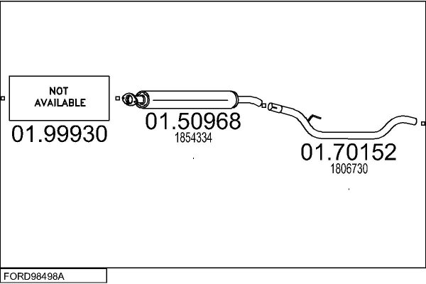 MTS FORD98498A008165