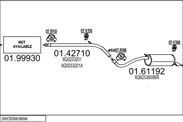 MTS SKOD98369A022949