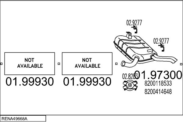 MTS RENA49668A018582
