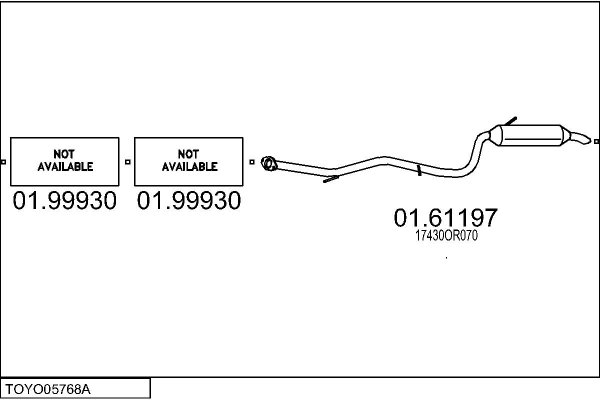 MTS TOYO05768A113342