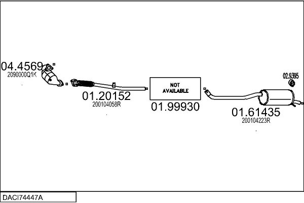 MTS DACI74447A058143