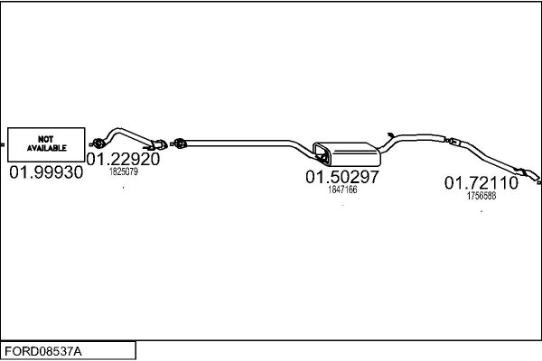 MTS FORD08537A008027