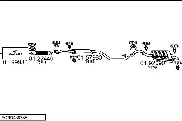 MTS FORD43878A015373