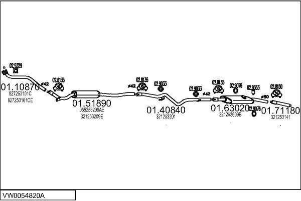MTS VW0054820A001706