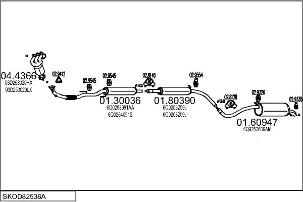 MTS SKOD82538A019270