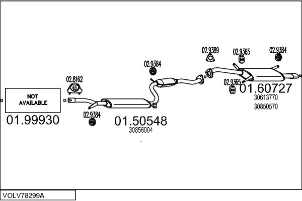 MTS VOLV78299A016569