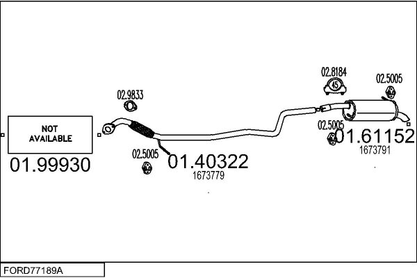 MTS FORD77189A028235