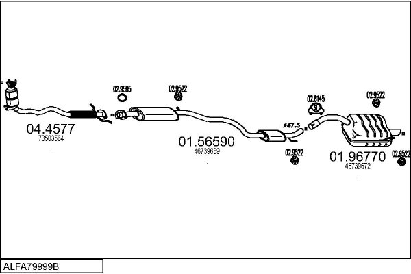 MTS ALFA79999B015579