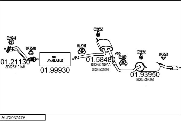 MTS AUDI93747A014853