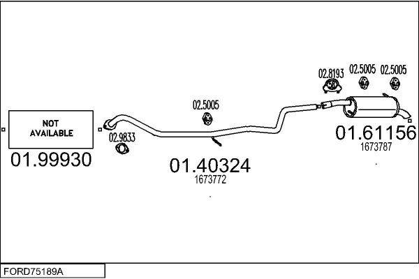MTS FORD75189A028237