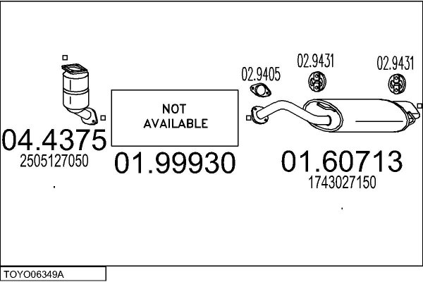 MTS TOYO06349A016380