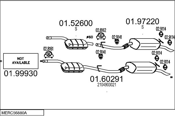MTS MERC56880A004692