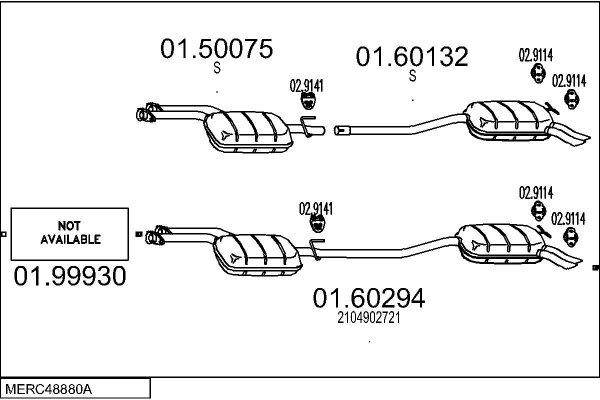 MTS MERC48880A005374