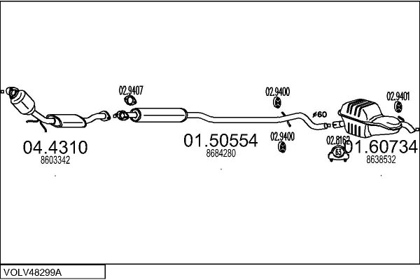 MTS VOLV48299A016599
