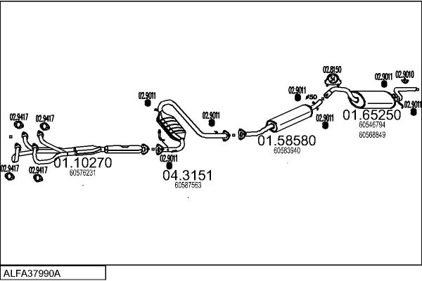 MTS ALFA37990A000113