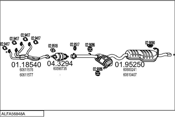 MTS ALFA56848A003820