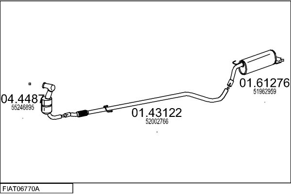 MTS FIAT06770A055636