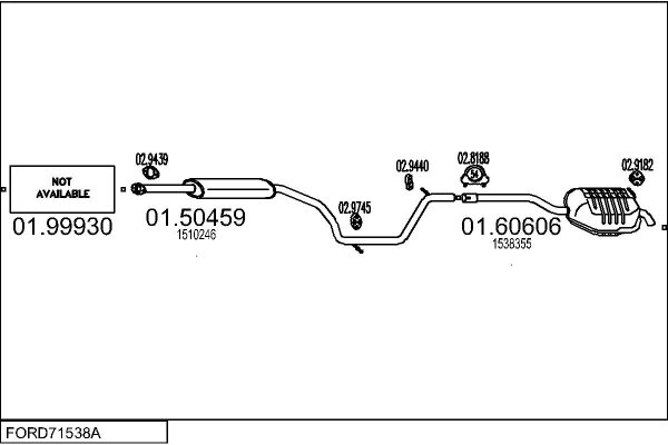 MTS FORD71538A006938