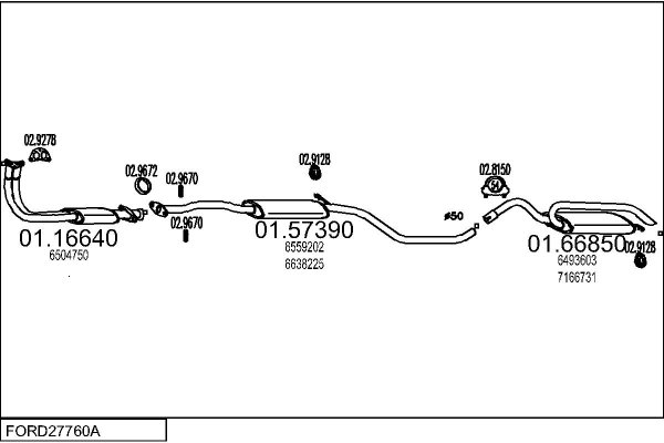 MTS FORD27760A015290