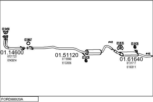 MTS FORD88920A000676