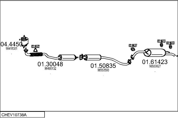 MTS CHEV10738A028019