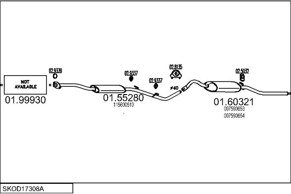 MTS SKOD17308A014744
