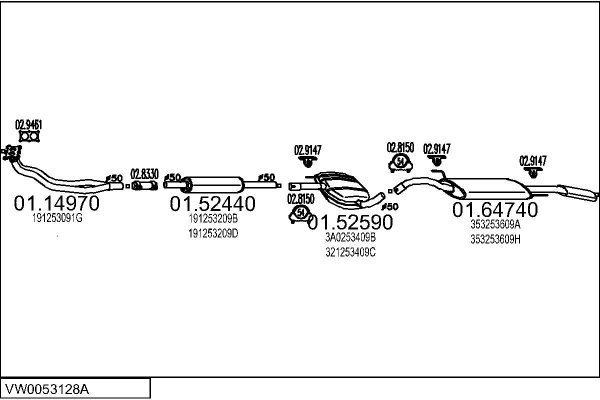 MTS VW0053128A001909