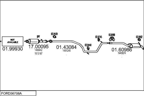 MTS FORD56708A024463