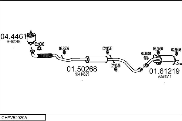 MTS CHEV52029A055611