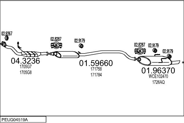 MTS PEUG04519A005231 MTS PEUG04519A005231