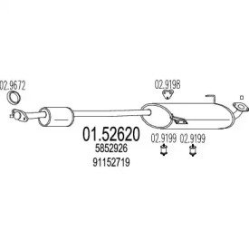 MTS 01.52620 MTS 01.52620