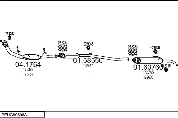 MTS PEUG80808A002326