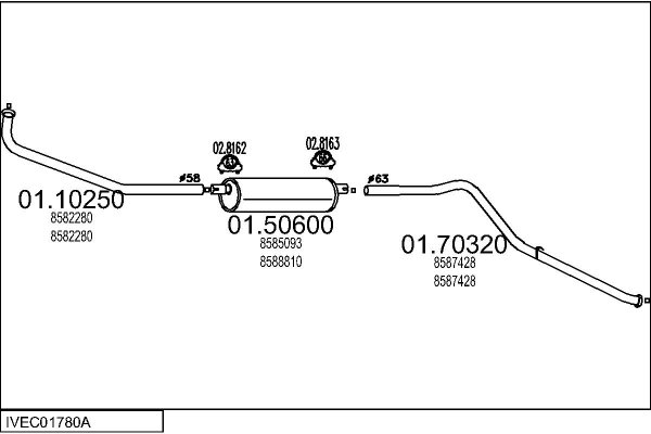 MTS IVEC01780A034070