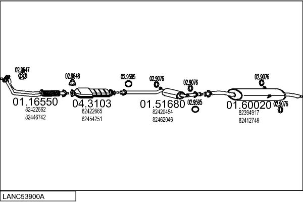 MTS LANC53900A002678