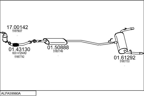 MTS ALFA59980A033301