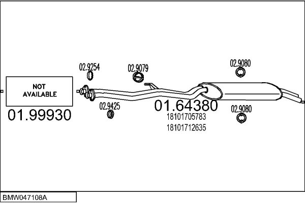 MTS BMW047108A000038