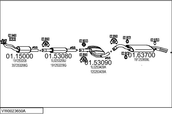 MTS VW0023650A001656
