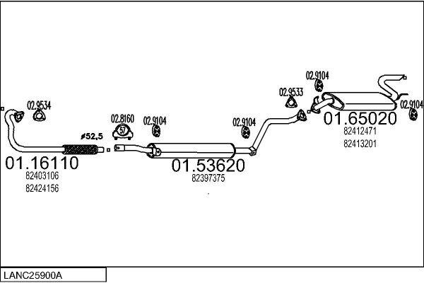 MTS LANC25900A007613