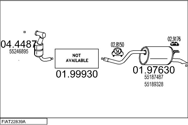 MTS FIAT22839A020089