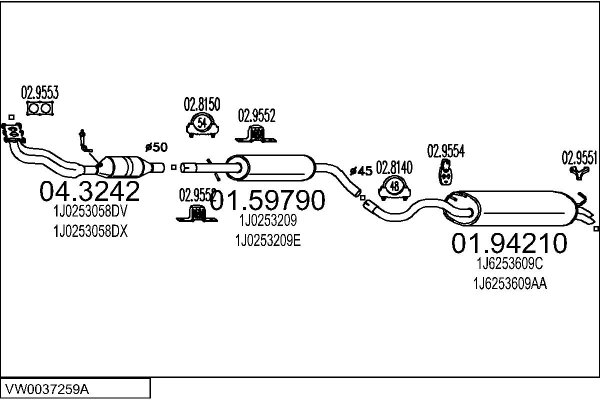 MTS VW0037259A008460