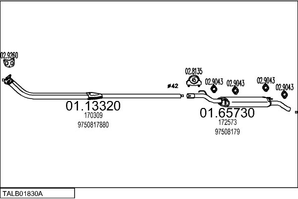 MTS TALB01830A002488