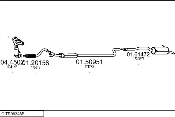 MTS CITR06348B011050