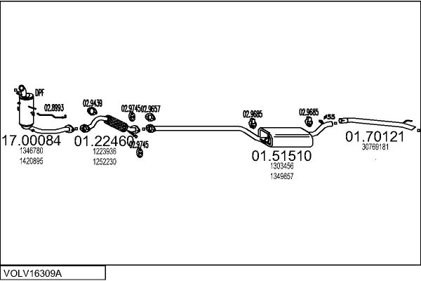 MTS VOLV16309A019813