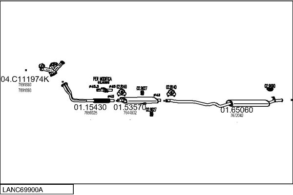 MTS LANC69900A015042