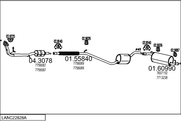 MTS LANC22828A002654