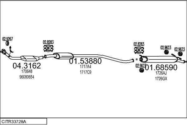 MTS CITR33728A021095