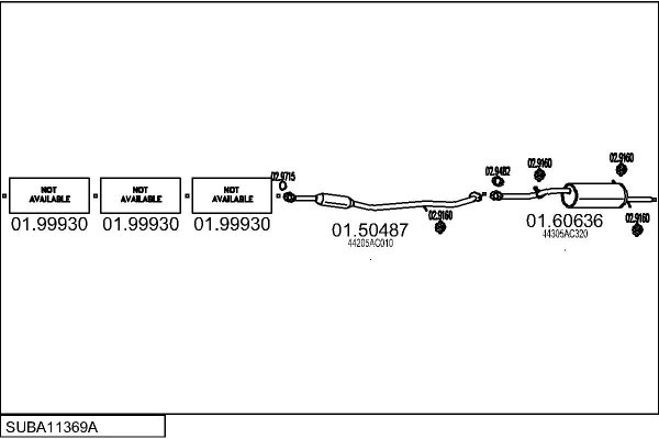 MTS SUBA11369A004447