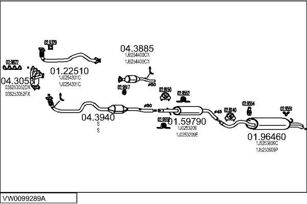 MTS VW0099289A017921