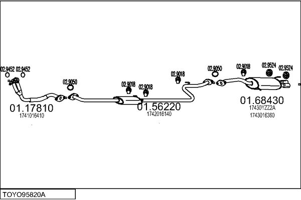 MTS TOYO95820A003490